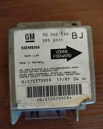 Блок управління AirBag 90562544 Opel Astra F