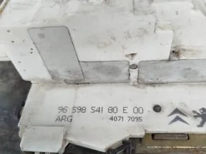 Замок дверей Лівий Задній 9659854180 Peugeot 407
